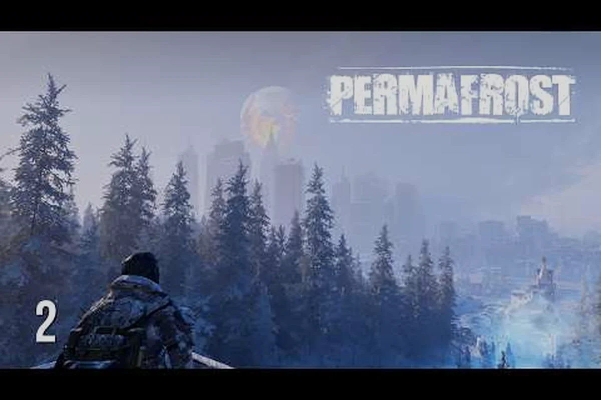 Permafrost Abandoned City: Caves, Buried Forest, and Ruins